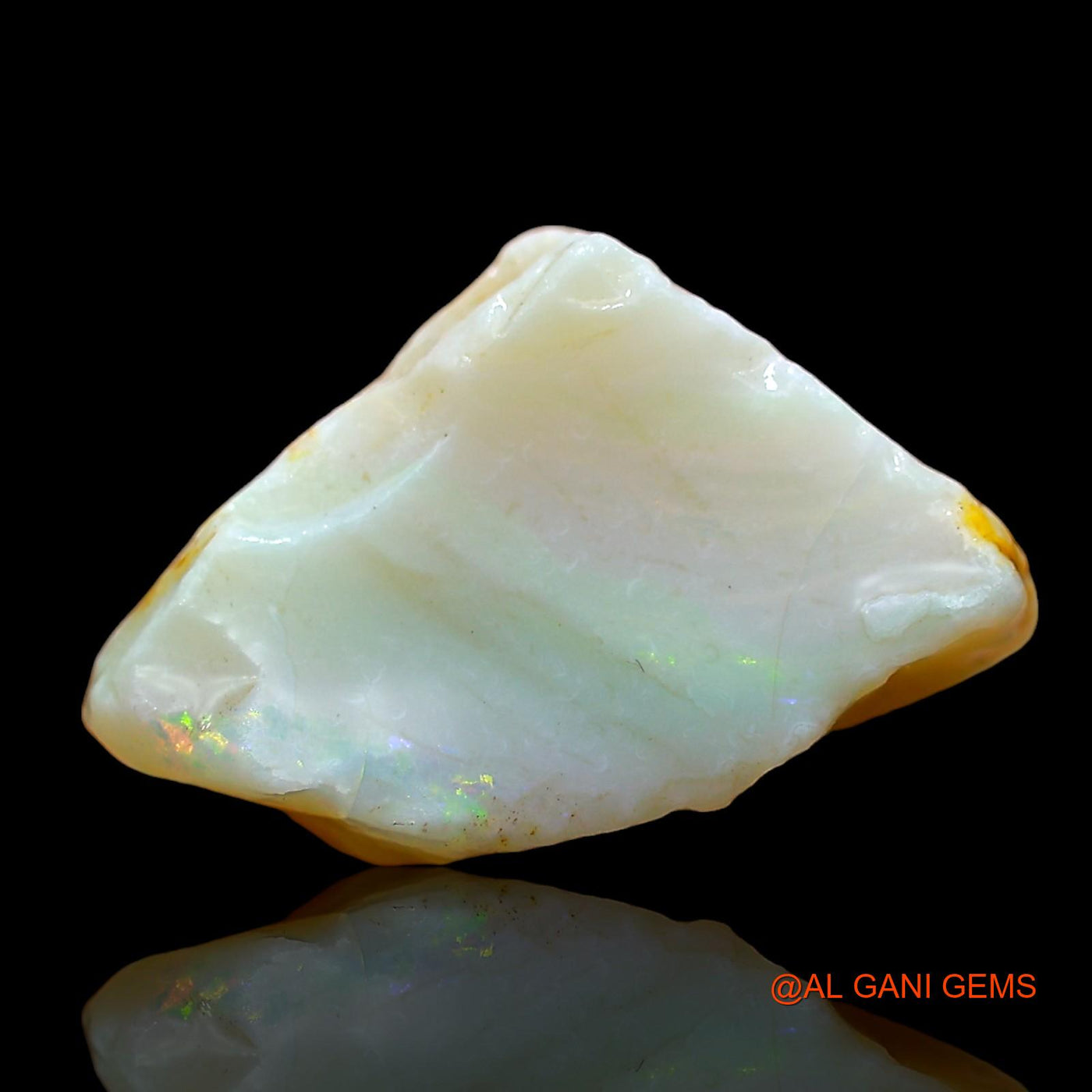 11.00 Cts Natural Australian Fire Opal Loose Gemstone Fancy Rough 20x13x9 mm RD-178
