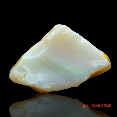 11.00 Cts Natural Australian Fire Opal Loose Gemstone Fancy Rough 20x13x9 mm RD-178