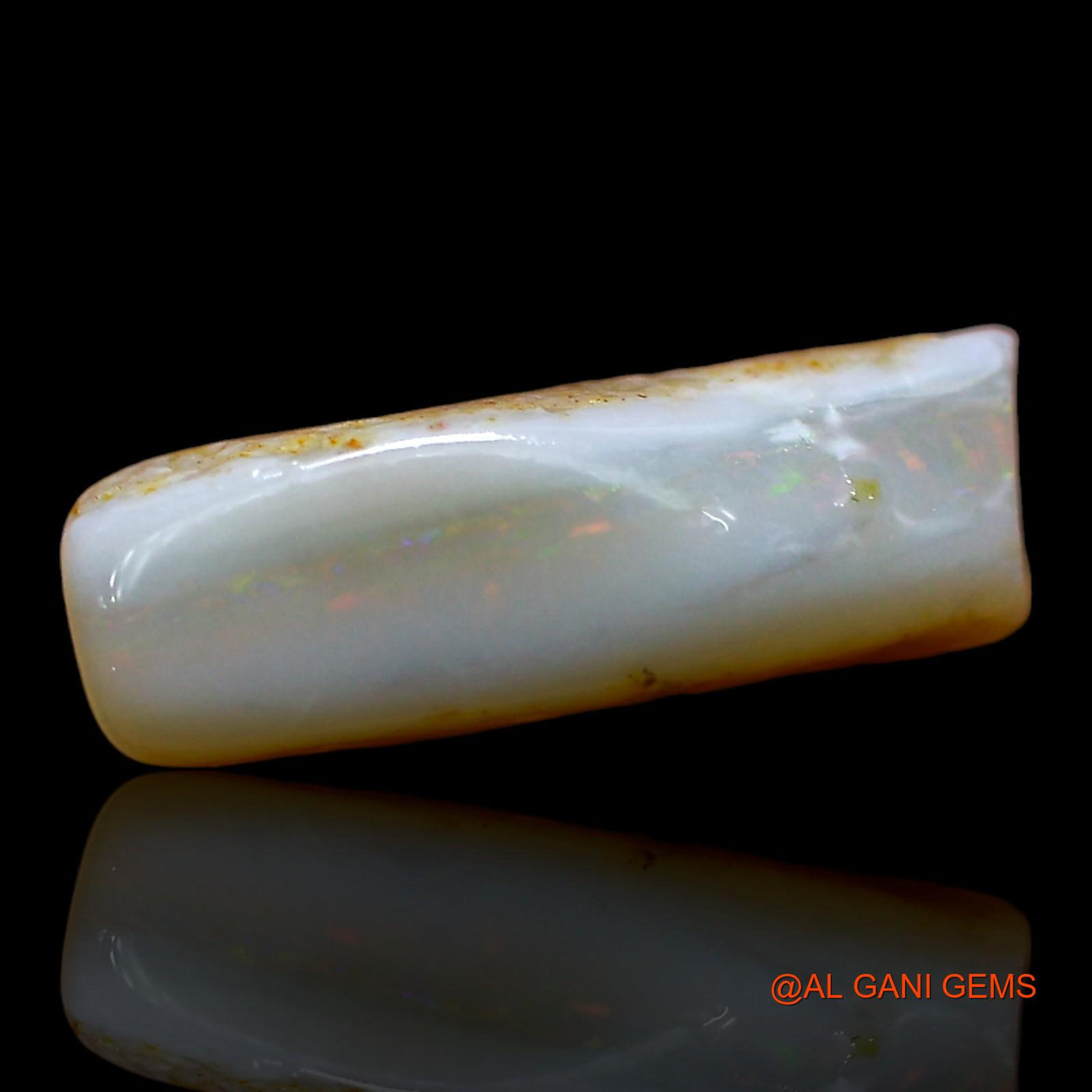 7.00 Cts Natural Australian Fire Opal Loose Gemstone Fancy Rough 16x10x5 mm RD-180
