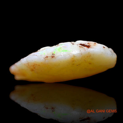 5.00 Cts Natural Australian Fire Opal Loose Gemstone Fancy Rough 18x13x4 mm RD-181