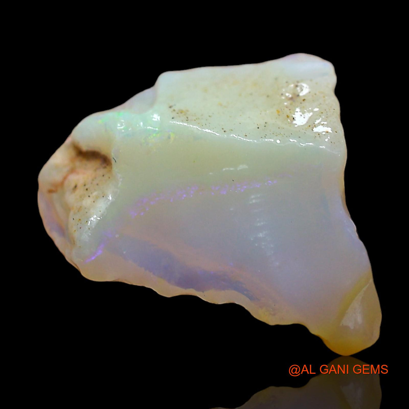 4.00 Cts Unheated Australian Fire Opal Loose Gemstone Fancy Rough Natural 15x14x5 mm RD-183