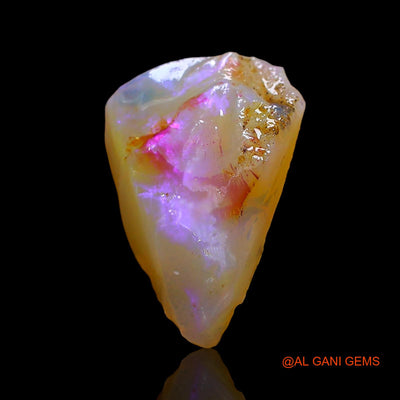 3.00 Cts Natural Australian Fire Opal Loose Gemstone Fancy Rough 16x11x4 mm RD-184