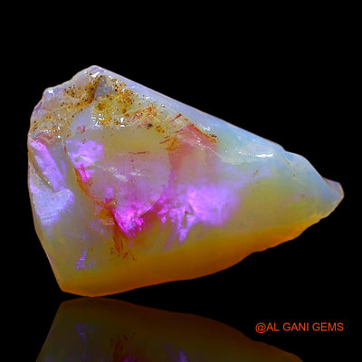 3.00 Cts Natural Australian Fire Opal Loose Gemstone Fancy Rough 16x11x4 mm RD-184