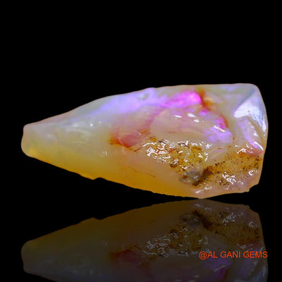 3.00 Cts Natural Australian Fire Opal Loose Gemstone Fancy Rough 16x11x4 mm RD-184