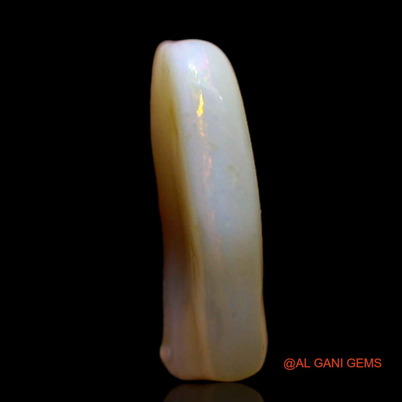 4.00 Cts Natural Australian Fire Opal Loose Gemstone Fancy Rough 13x12x3 mm RD-185