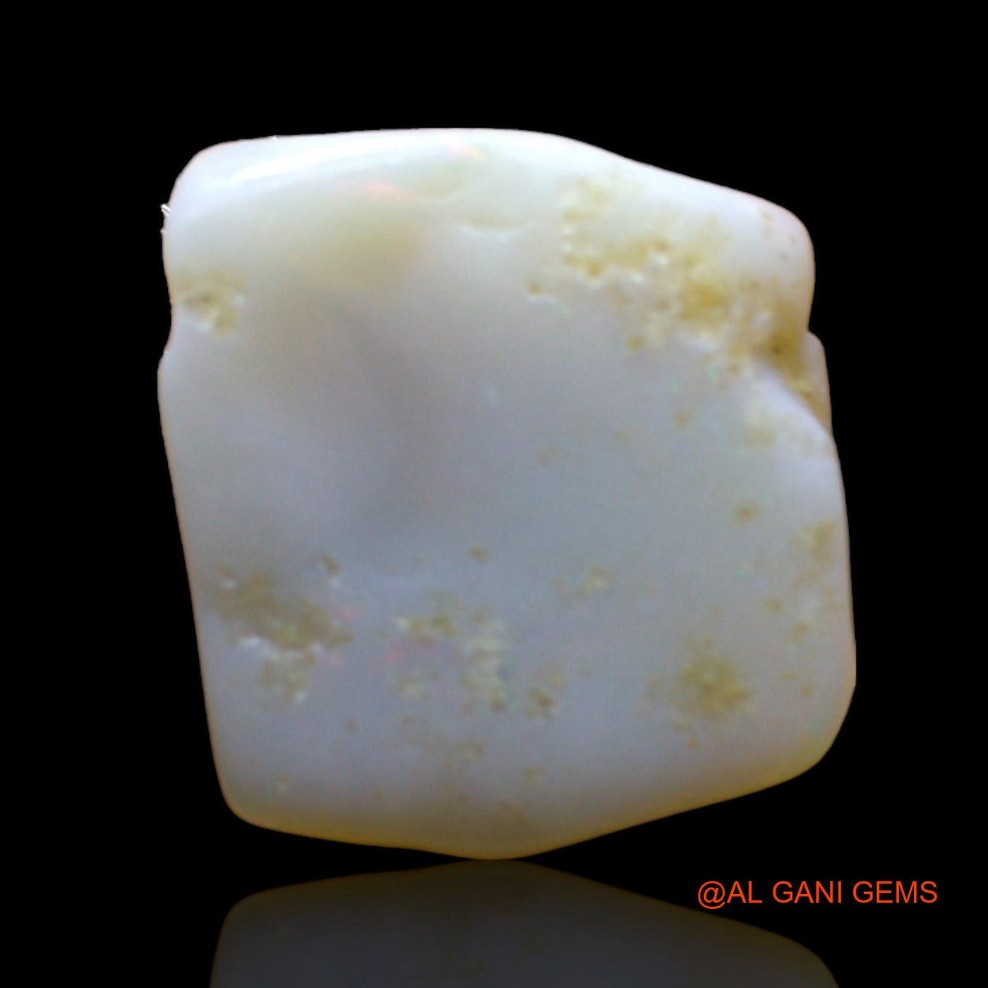 4.00 Cts Natural Australian Fire Opal Loose Gemstone Fancy Rough 13x12x3 mm RD-185