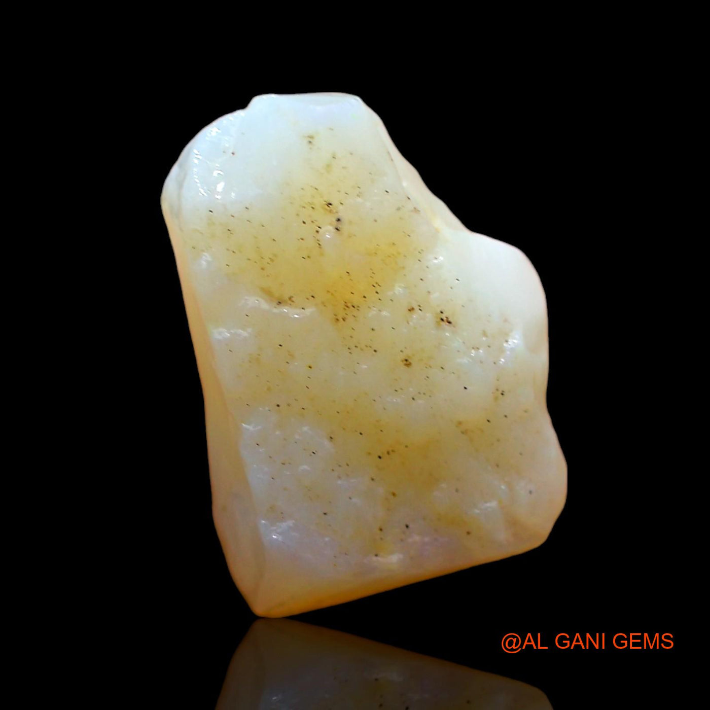 6.00 Cts Natural Australian Fire Opal Loose Gemstone Fancy Rough 14x10x7 mm RD-186