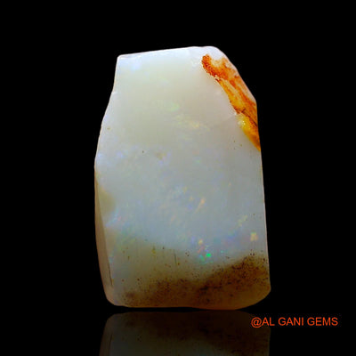 Natural Fire Opal Gemstone 4.00 Cts Loose Fancy Rough From Australia 14x9x4 mm RD-187