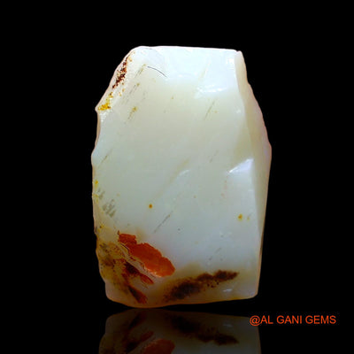 Natural Fire Opal Gemstone 4.00 Cts Loose Fancy Rough From Australia 14x9x4 mm RD-187