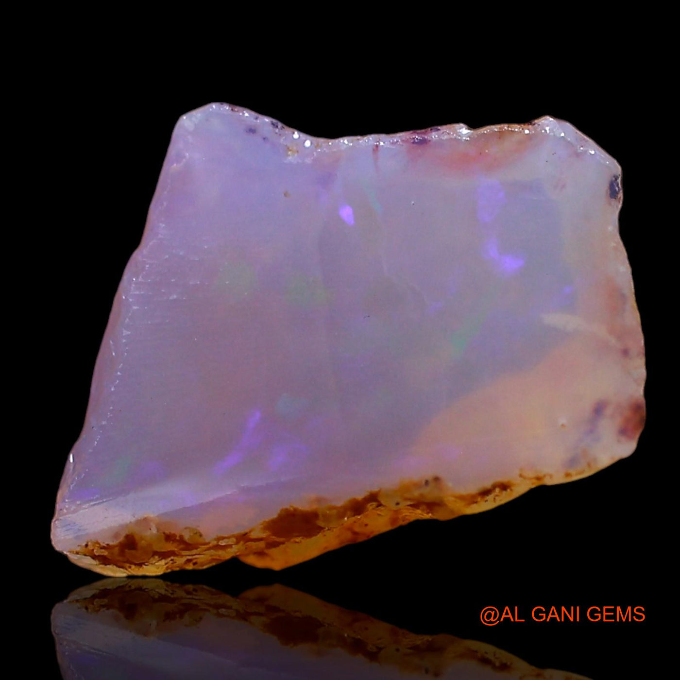 2.00 Cts Natural Australian Fire Opal Loose Gemstone Fancy Rough 13x9x4 mm RD-190