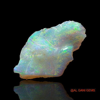1.00 Cts Natural Australian Fire Opal Loose Gemstone Fancy Rough 14x8x3 mm RD-191