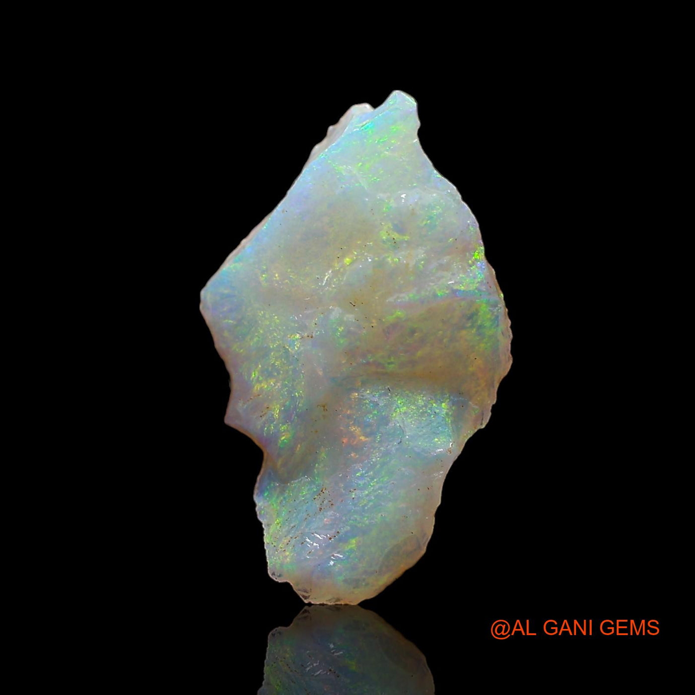 1.00 Cts Natural Australian Fire Opal Loose Gemstone Fancy Rough 14x8x3 mm RD-191