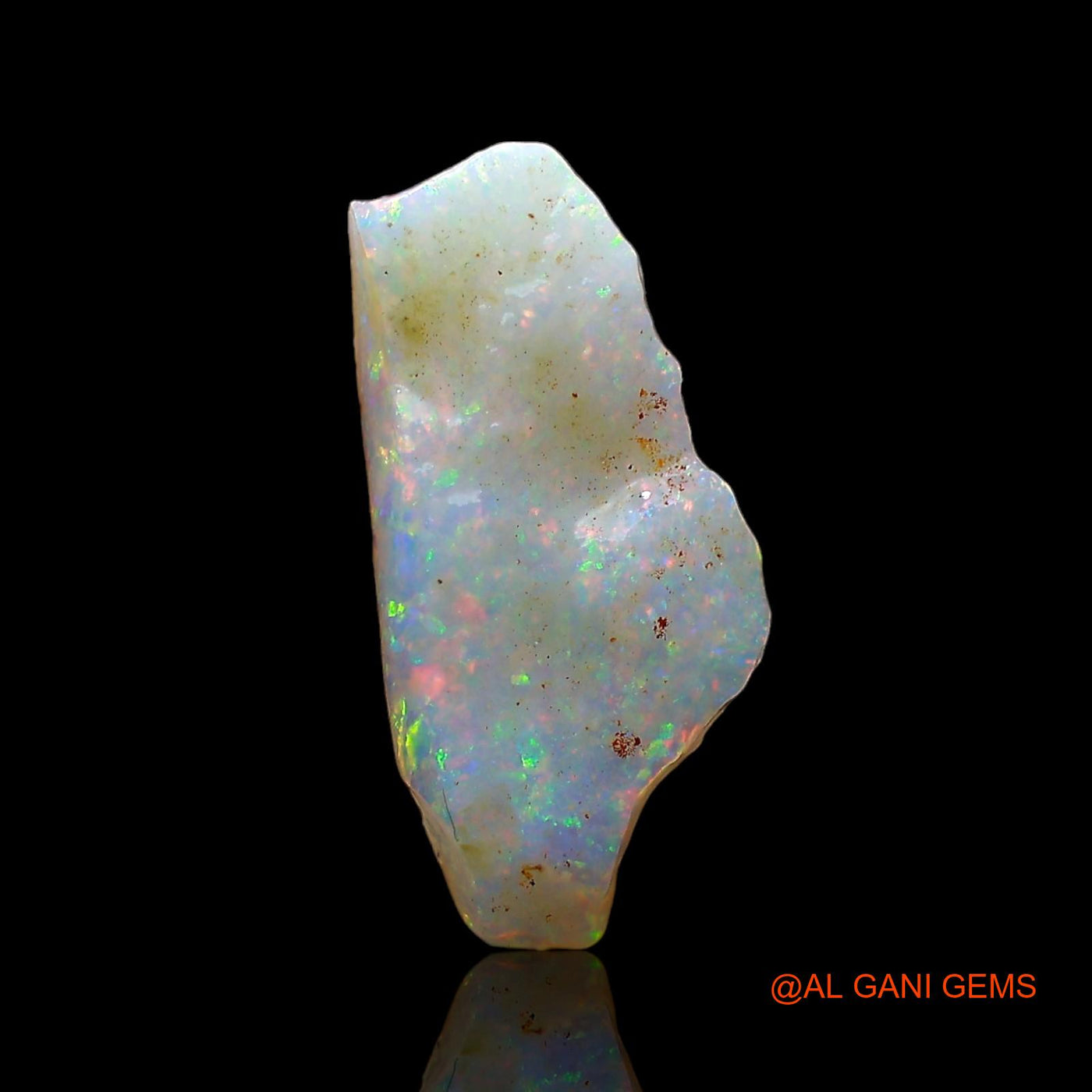 1.00 Cts Unheated Australian Fire Opal Loose Gemstone Fancy Rough Natural 15x7x2 mm RD-192