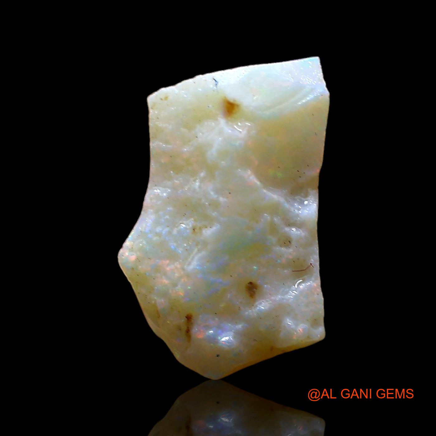 1.00 Cts Natural Australian Fire Opal Fancy Rough Loose Gemstone For Jewelry 12x7x3 mm RD-195