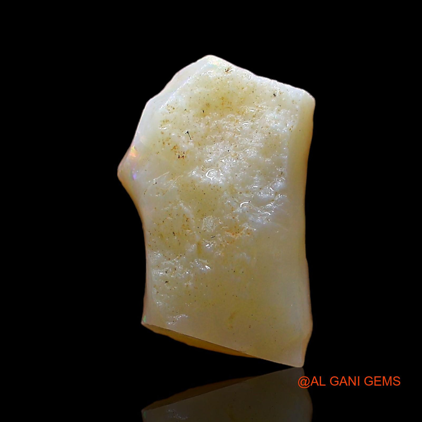 1.00 Cts Natural Australian Fire Opal Fancy Rough Loose Gemstone For Jewelry 12x7x3 mm RD-195