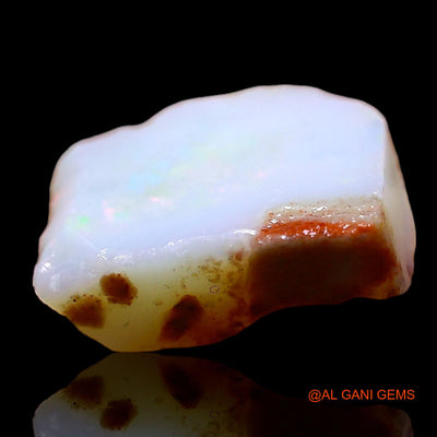 2.00 Cts Natural Australian Fire Opal Loose Gemstone Fancy Rough 10x8x3 mm RD-196