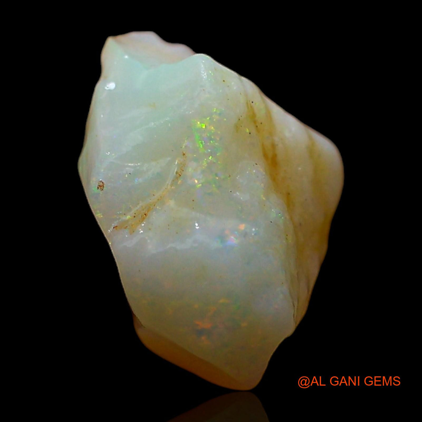 2.00 Cts Natural Australian Fire Opal Loose Gemstone Fancy Rough 11x8x5 mm RD-197