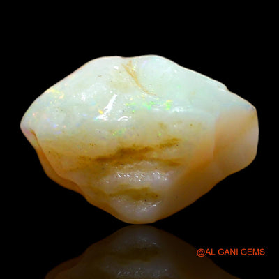2.00 Cts Natural Australian Fire Opal Loose Gemstone Fancy Rough 11x8x5 mm RD-197