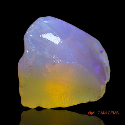 2.00 Cts Natural Australian Fire Opal Loose Gemstone Fancy Rough 9x8x5 mm RD-198