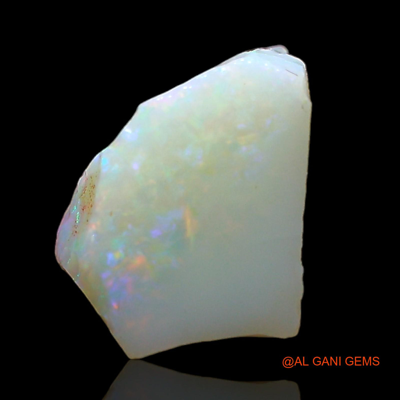 Natural Untreated Fire Opal Loose Gemstone Fancy Rough From Australia 2.00 Cts 10x7x5 mm RD-199