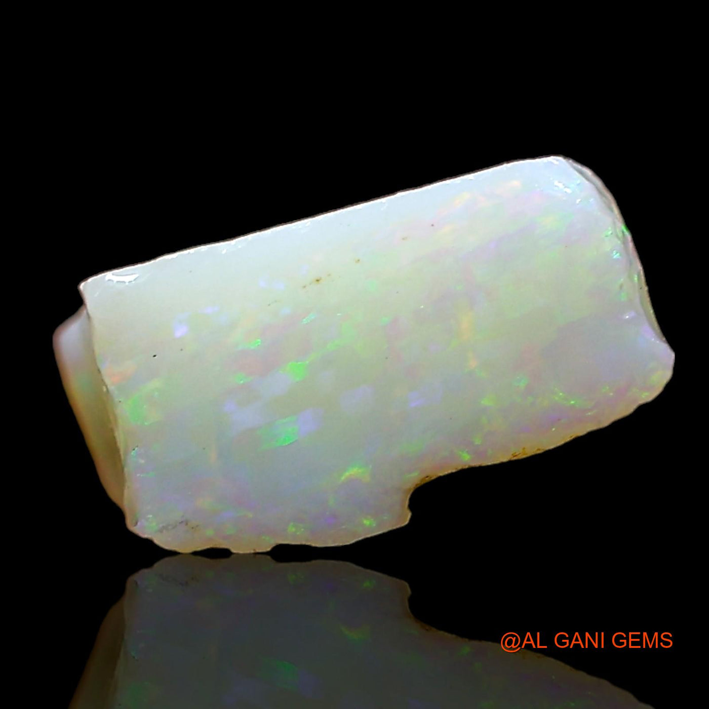Natural Untreated Fire Opal Loose Gemstone Fancy Rough From Australia 2.00 Cts 10x7x5 mm RD-199