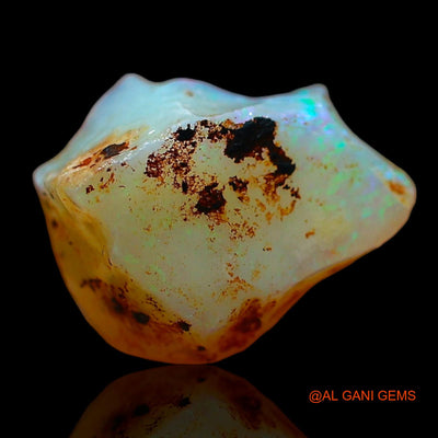 2.00 Cts Natural Australian Fire Opal Loose Gemstone Fancy Rough 9x7x6 mm RD-200