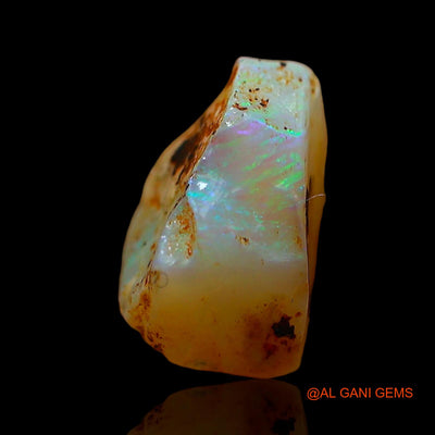 2.00 Cts Natural Australian Fire Opal Loose Gemstone Fancy Rough 9x7x6 mm RD-200