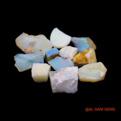 11 Pcs 30.00 Cts Natural Australian Fire Opal Loose Gemstone Fancy Rough Wholesale Lot 5X6 TO 13X18 MM RD-205