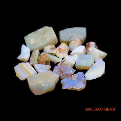 Natural Fire Opal Loose Gemstone Fancy Rough From Australia 21 Pcs Wholesale Lot 50.00 Cts 5X7 TO 13X17 MM RD-206