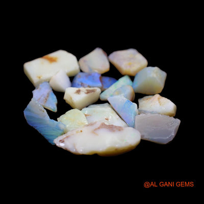 17 Pcs 45.00 Cts Natural Australian Fire Opal Loose Gemstone Fancy Rough Wholesale Lot 5X7 TO 11X25 MM RD-207