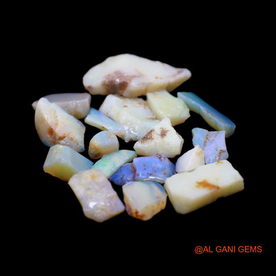 17 Pcs 45.00 Cts Natural Australian Fire Opal Loose Gemstone Fancy Rough Wholesale Lot 5X7 TO 11X25 MM RD-207