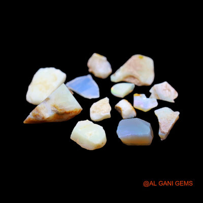 13 Pcs 39.00 Cts Natural Australian Fire Opal Loose Gemstone Fancy Rough Wholesale Lot 6X6 TO 11X19 MM RD-209