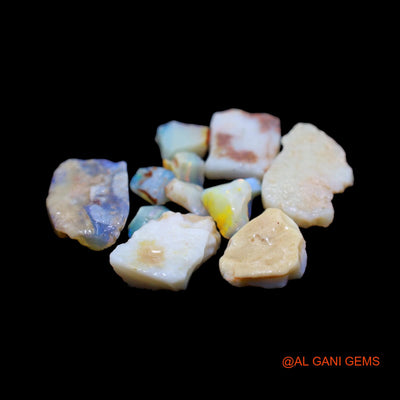 12 Pcs 40.00 Cts Natural Australian Fire Opal Loose Gemstone Fancy Rough Wholesale Lot 4X6 TO 13X20 MM RD-211