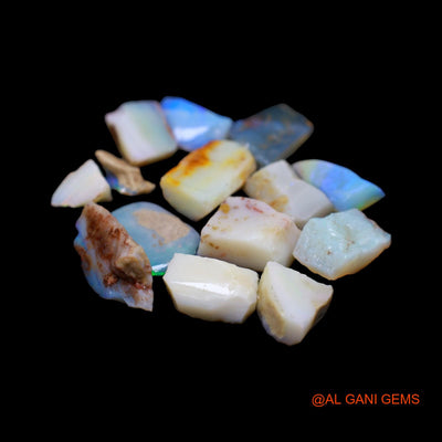 14 Pcs 48.00 Cts Natural Australian Fire Opal Loose Gemstone Fancy Rough Wholesale Lot 6X8 TO 10X23 MM RD-214