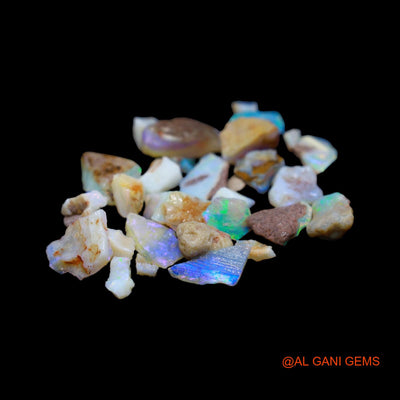 26 Pcs 32.00 Cts Natural Australian Fire Opal Loose Gemstone Fancy Rough Wholesale Lot 4X7 TO 8X14 MM RD-21
