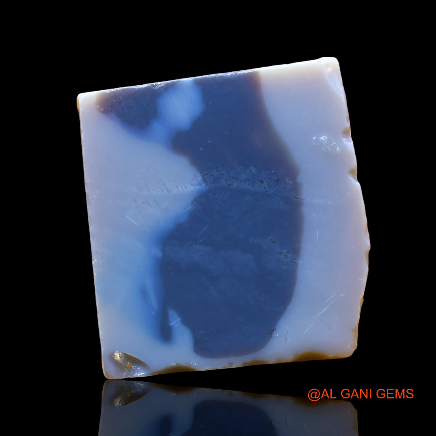 25.00 Cts Natural Australian Black Opal Loose Gemstone Fancy Rough 25x23x5 mm RD-220