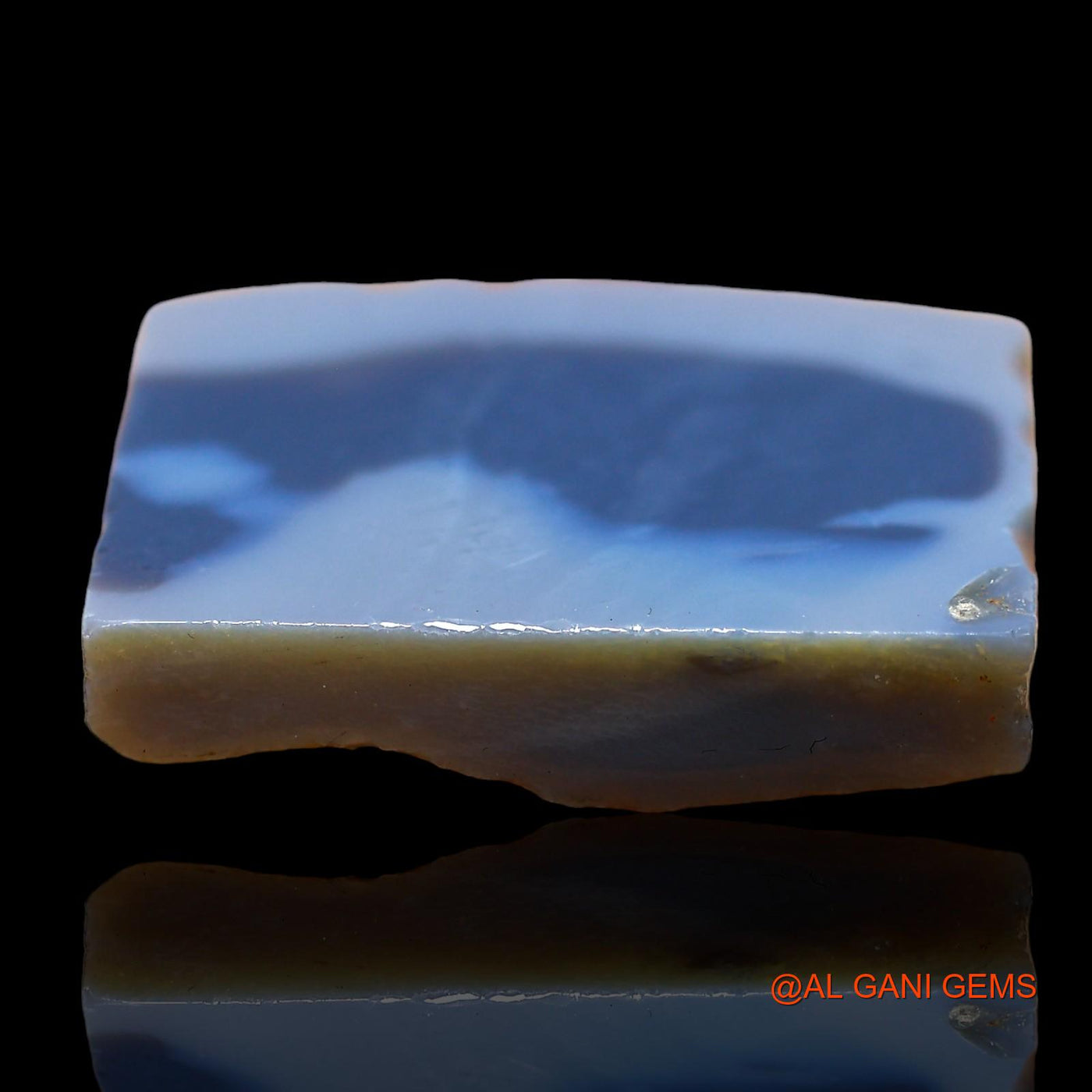 25.00 Cts Natural Australian Black Opal Loose Gemstone Fancy Rough 25x23x5 mm RD-220