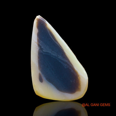 20.00 Cts Natural Australian Black Opal Fancy Rough Loose Gemstone For Jewelry 32x18x6 mm RD-222