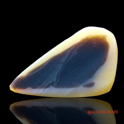 20.00 Cts Natural Australian Black Opal Fancy Rough Loose Gemstone For Jewelry 32x18x6 mm RD-222