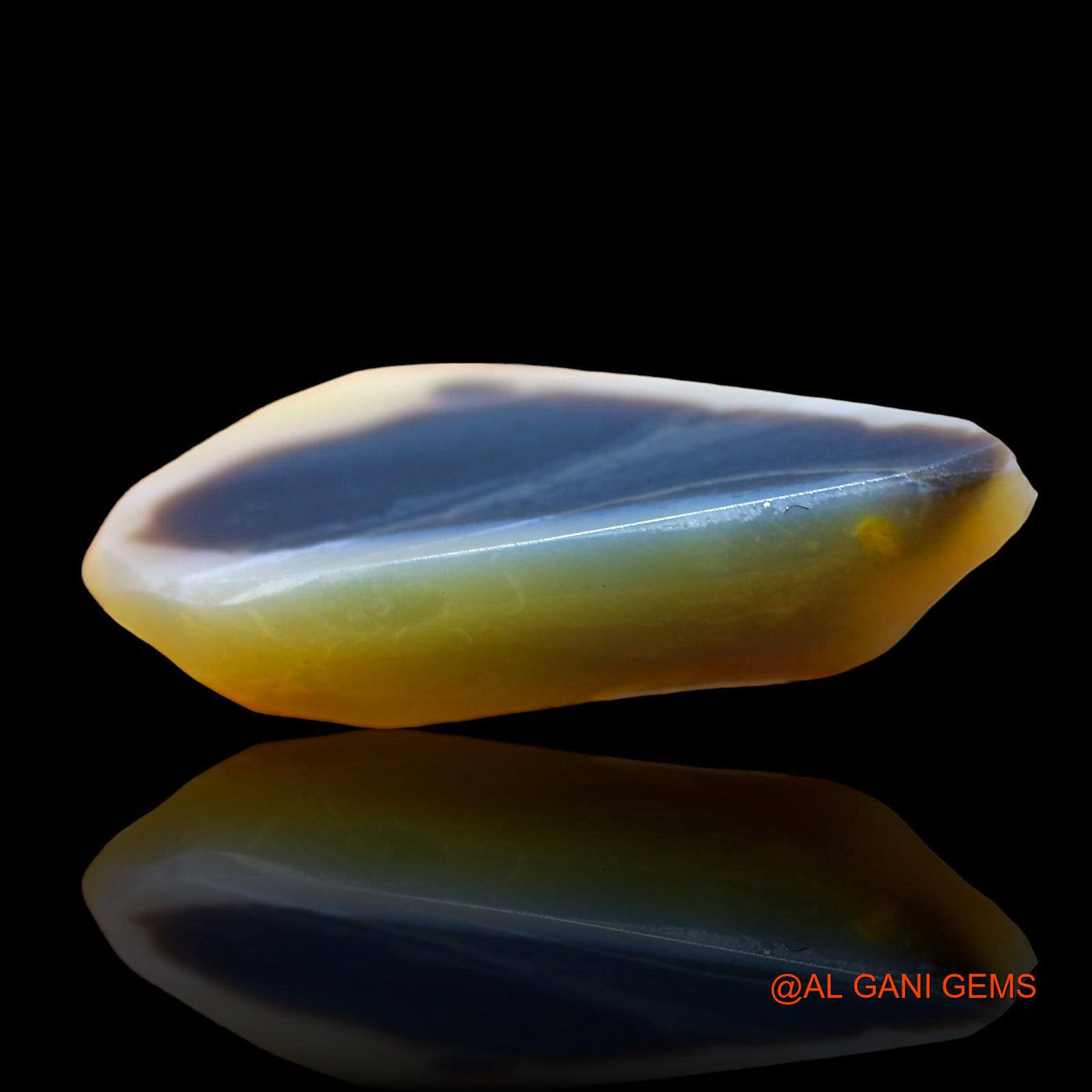 20.00 Cts Natural Australian Black Opal Fancy Rough Loose Gemstone For Jewelry 32x18x6 mm RD-222