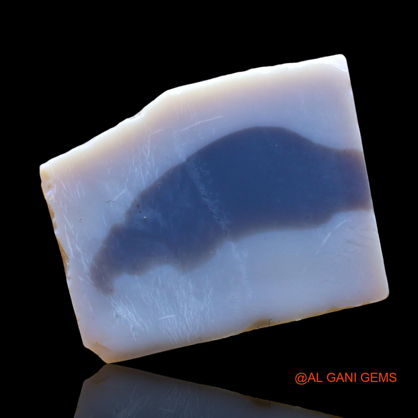 19.00 Cts Unheated Australian Black Opal Loose Gemstone Fancy Rough Natural 25x19x5 mm RD-223