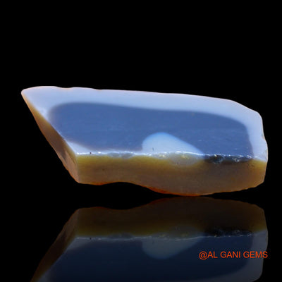 15.00 Cts Natural Australian Black Opal Loose Gemstone Fancy Rough 26x16x5 mm RD-225