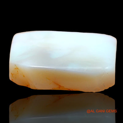 Natural Untreated Fire Opal Loose Gemstone Fancy Rough From Australia 18.00 Cts 21x17x6 mm RD-226