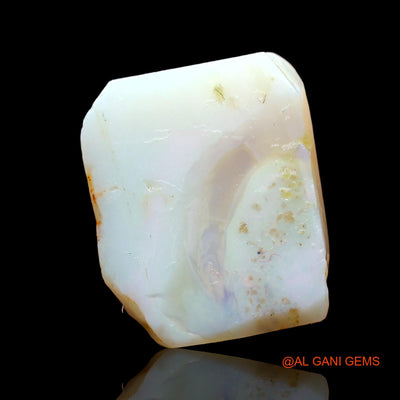 Natural Untreated Fire Opal Loose Gemstone Fancy Rough From Australia 18.00 Cts 21x17x6 mm RD-226