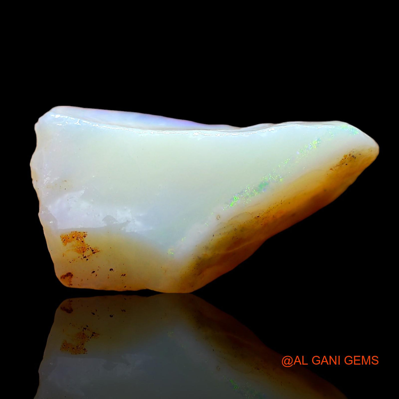 8.00 Cts Natural Australian Fire Opal Loose Gemstone Fancy Rough 20x11x7 mm RD-228