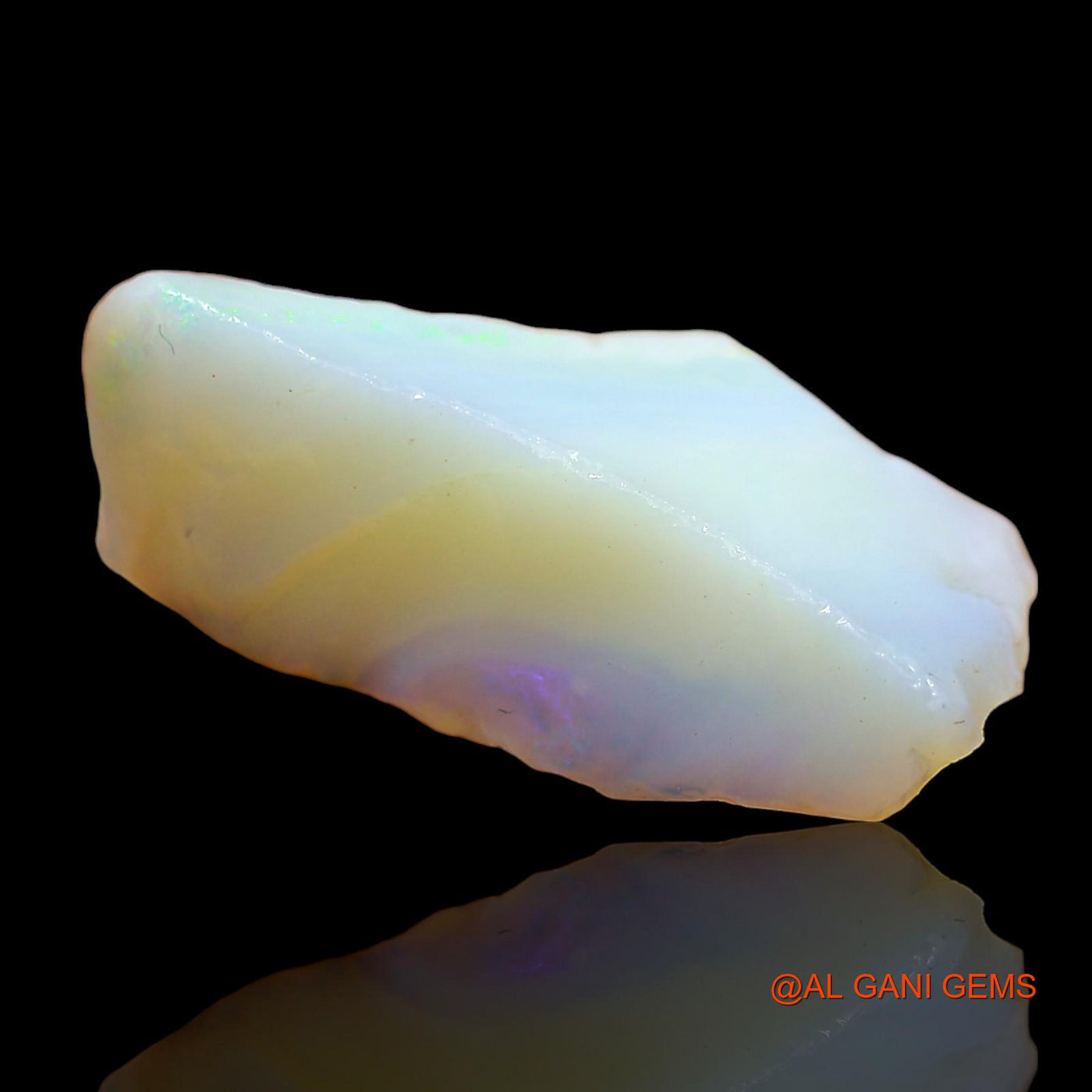 8.00 Cts Natural Australian Fire Opal Loose Gemstone Fancy Rough 20x11x7 mm RD-228