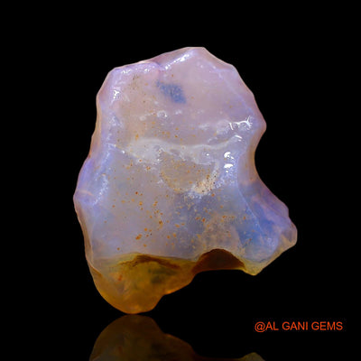 Natural Fire Opal Gemstone 9.00 Cts Loose Fancy Rough From Australia 17x15x7 mm RD-229