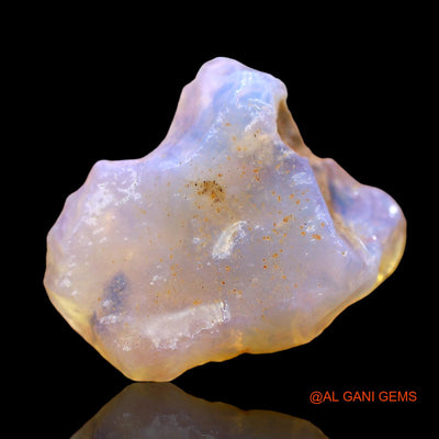 Natural Fire Opal Gemstone 9.00 Cts Loose Fancy Rough From Australia 17x15x7 mm RD-229