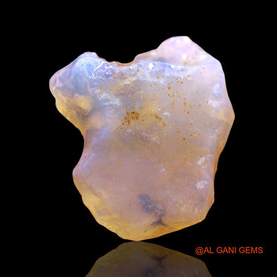 Natural Fire Opal Gemstone 9.00 Cts Loose Fancy Rough From Australia 17x15x7 mm RD-229