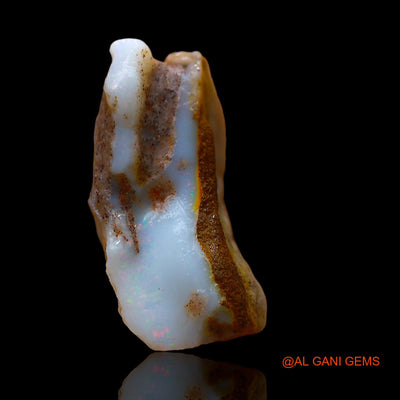 9.00 Cts Natural Australian Fire Opal Loose Gemstone Fancy Rough 17x14x8 mm RD-230